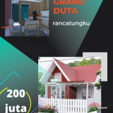 Grand duta rancatungku bandung, free biaya shm, tv led, sofa 1 set