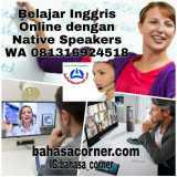 Bahasa Inggris Online dengan Native Speaker