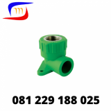 FITTING PIPA PPR ELBOW FEMALE THREAD WITH DISK