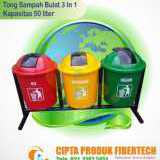 Tong Sampah Pilah Bulat