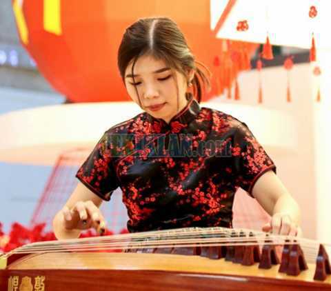 Musik Guzheng Harpa Erhu Dll