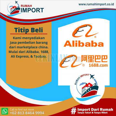 Jasa Titip Transfer & Titip Order Alibaba, 1688 | Rumah Import