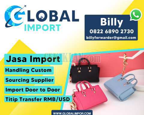 jasa import tas perempuan | globalimpor.com | 082268902730
