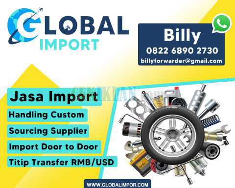 Jasa Import Sparepart | globalimpor.com| 082268902730