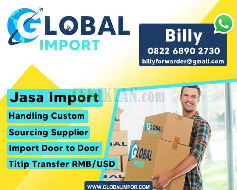 Jasa Import Door To Door Dari Eropa | globalimpor.com | 082268902730