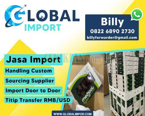Jasa Import Kurma Dari Saudi Arabia | globalimpor.com | 082268902730
