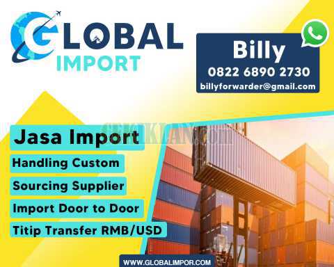 Jasa Import Barang Dari Malaysia | globalimpor.com | 082268902730