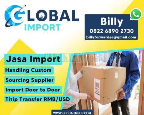 jasa import door to door murah | globalimpor.com | 082268902730