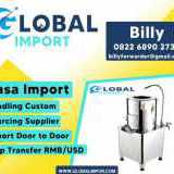 Jasa Import Mesin Makanan | globalimpor.com | 082268902730