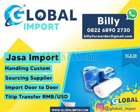 JASA IMPORT THERMO PAPER | globalimor.com | 082268902730