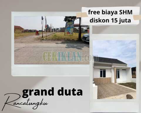 Full furniture, free biaya SHM, grand duta rancatungku bandung