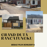 Grand duta rancatungku bandung, free pagar canopi, motor, furniture