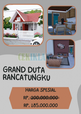 Akses Mudah full furniture, desain klasik Grand Duta Rancatungku