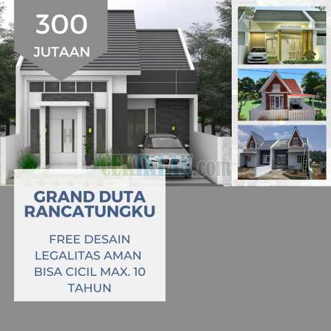 Rumah siap huni, desain nuansa klasik di Grand Duta Rancatungku
