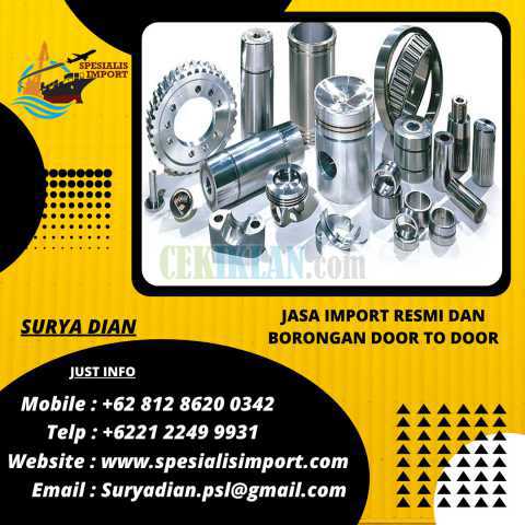 Jasa Import Sparepart Alat Berat | Spesialisimport.com | 081286200342