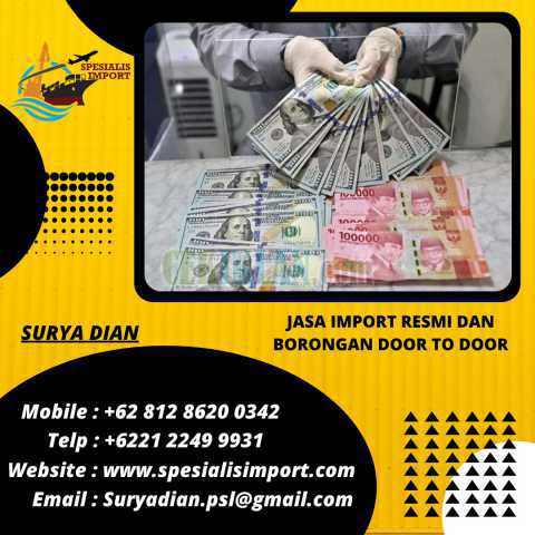 Jasa Titip Transfer RMB/USD | Spesialis Import.com | 081286200342