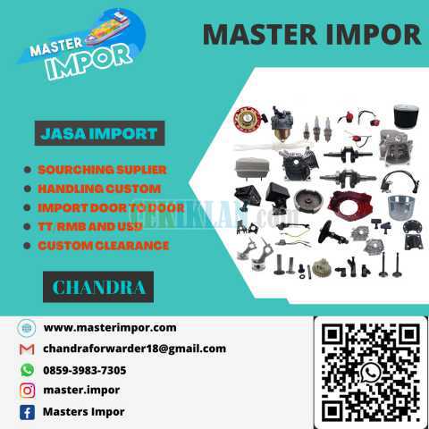 JASA IMPORT SPAREPART MOTOR | MASTER IMPOR | 085963025163