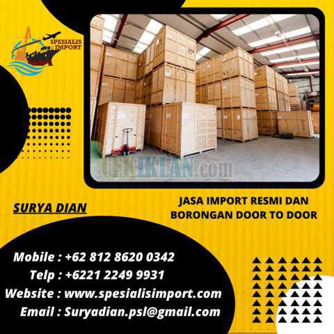 Jasa Import Borongan | Undername & Custom Clearance | 081286200342