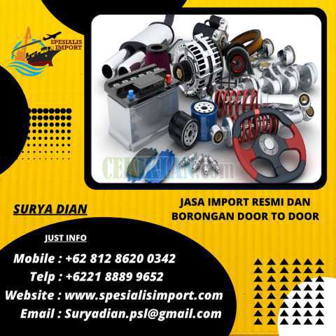 Spesialis Jasa Import Sparepart | Spesialisimport.com | 081286200342