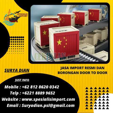 Jasa Import Dari China Ke Indonesia | Spesilaisimport.com | 081286200342