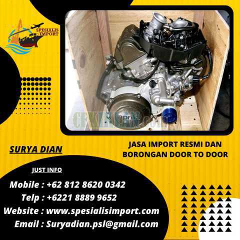 Jasa Import Sparepart Moge | Spesialisimport.com | 081286200342