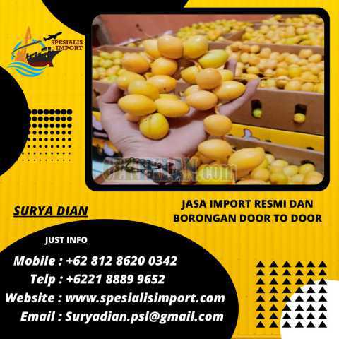 Spesialis Jasa Import Kurma Spesialisimport.com | 081286200342