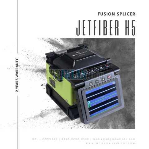JETFIBER H5 | MINI FUSION SPLICER TERMURAH & ORIGINAL