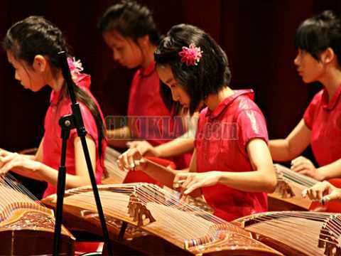 Musik Harpa Erhu Guzheng