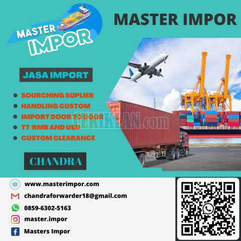 Jasa Import Door to Door Jakarta Murah | Masterimpor.com | 085963025163