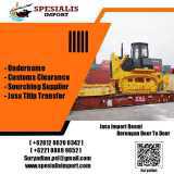 Jasa Import Alat Berat | Undername & Customs Clearance | 081286200342