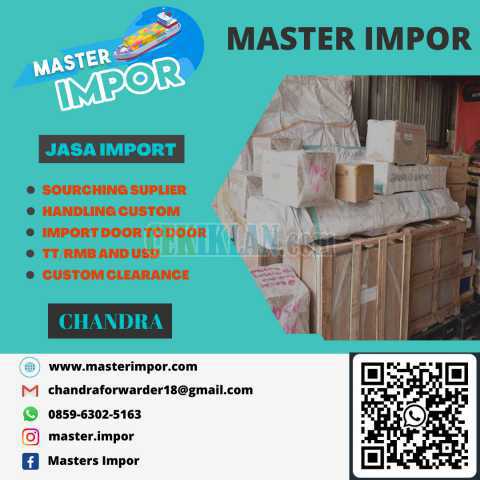 Jasa Import dari China Resmi | Masterimpor.com | 085963025163