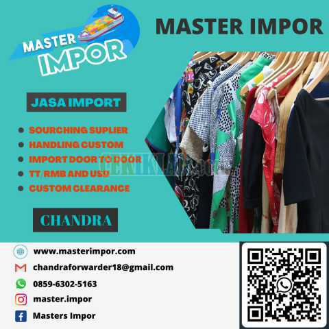 Jasa Import Baju Baru dari China | Masterimpor.com | 085963025163