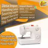 JASA IMPORT MESIN JAHIT DOOR TO DOOR / RESMI | SPECIALISTIMPORT.COM