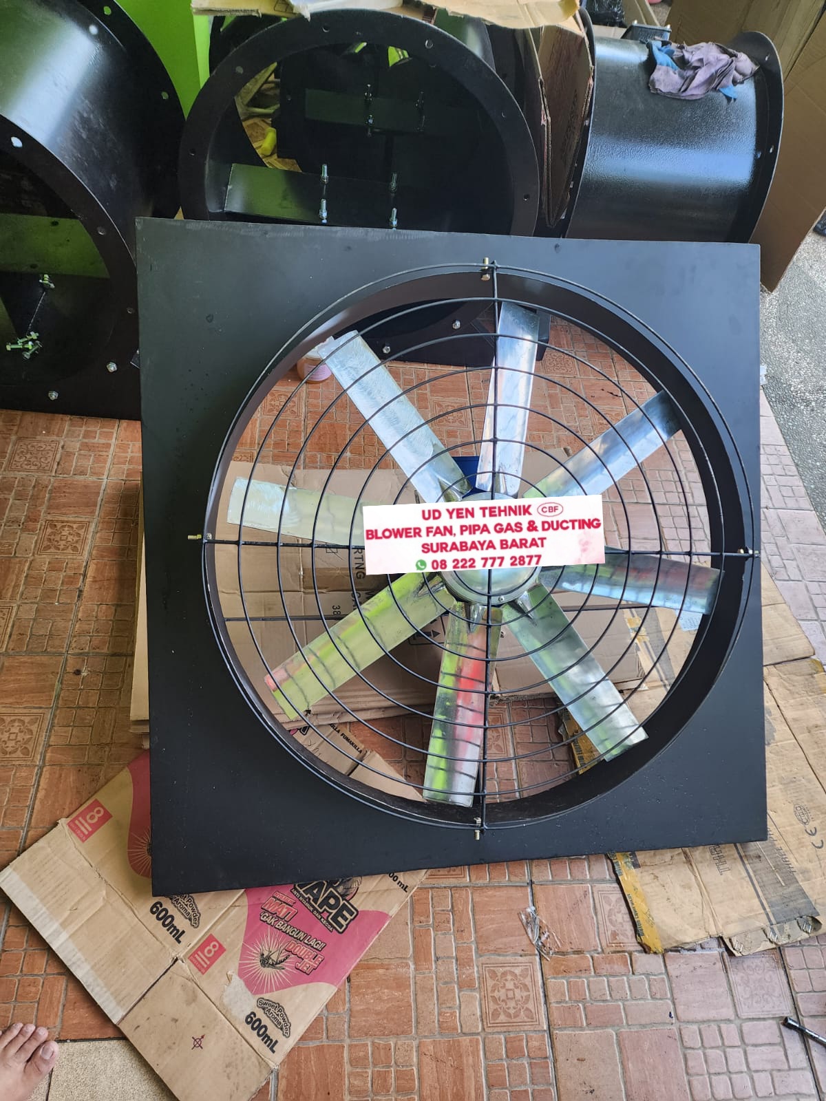 axial wallmounted fan