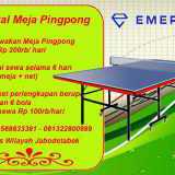 Sewa rental tenis meja pingpong promo agustusan