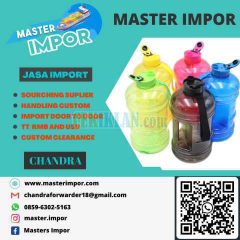 JASA IMPORT BOTOL AIR MINUM | MASTERIMPOR.COM | 085963025163
