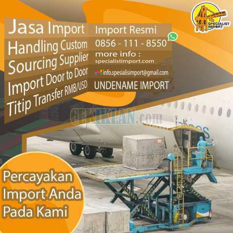 JASA IMPORT BY AIR 2023 | SPECIALISTIMPORT.COM | 0856-1118-550