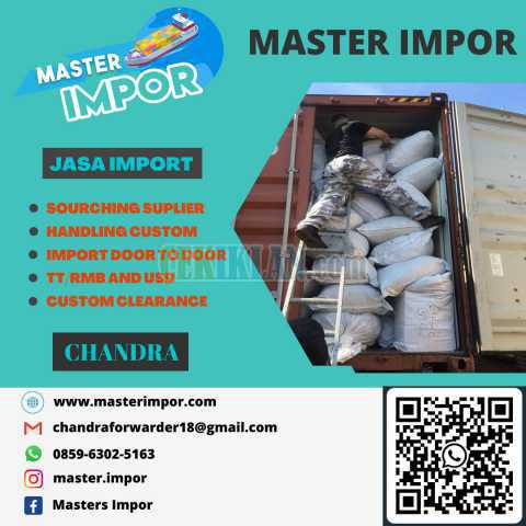 JASA IMPORT FCL 40 FT | MASTERIMPOR.COM | 085963025163