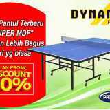 Tenis meja pingpong merk DYNAMIC diskon 50%