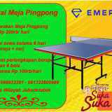 Rental sewa tenis meja pingpong murah