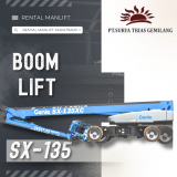 Rental Alat Berat Boom Lift