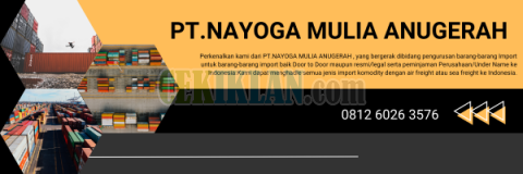Layanan Via Udara NAYOGA LOGISTIK