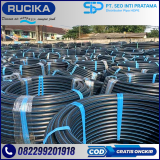 Pipa HDPE Rucika 1/2" PN16 Panjang 100m  (WA : 082299201918)