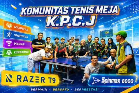 Komunitas tenis meja KPCJ
