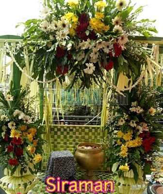 Siraman Pengantin Jawa Sunda